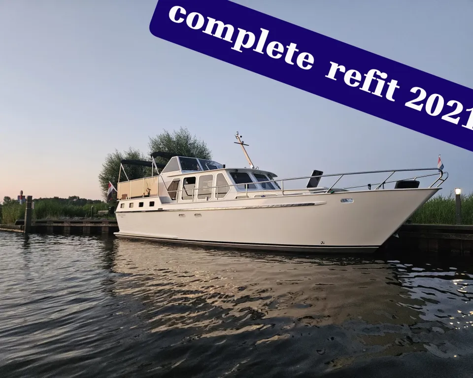 Alm Cruiser 1250 2021 – Compleet gerefitte motorboot - Foto 1