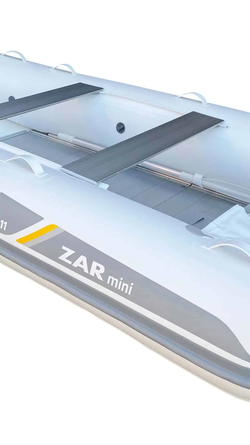 Zar Mini Alu 2025 – compacte opblaasbare RIB met aluminium bodem - Foto 2