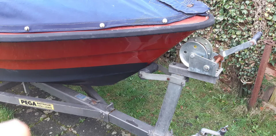 Timola 435 sloep – Compleet met trailer en motor - Foto 2
