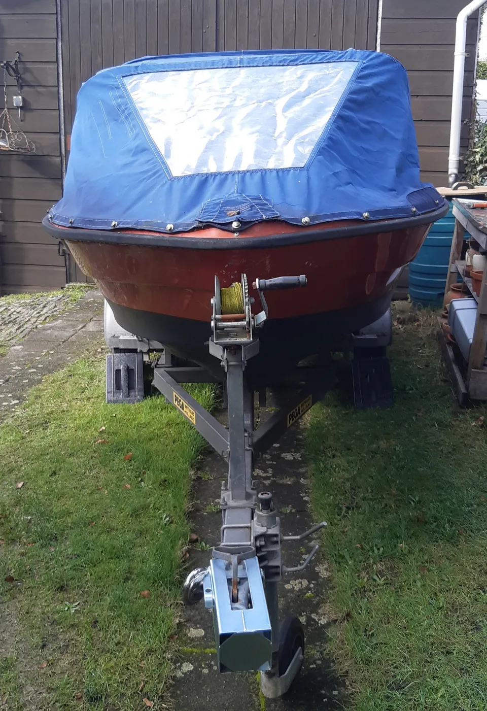 Timola 435 sloep – Compleet met trailer en motor - Foto 3