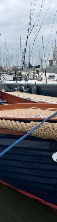 Akerboom Spiegelsloep 5.70 2002 – Mahonie & teak afwerking - Foto 2