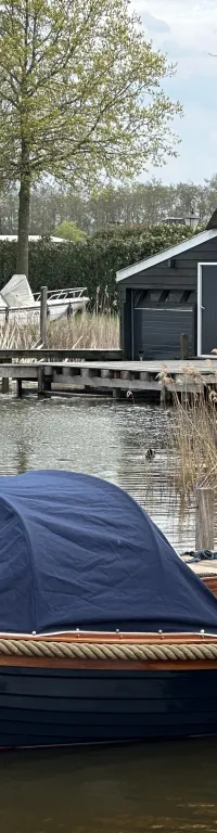 Akerboom Spiegelsloep 5.70 2002 – Mahonie & teak afwerking - Foto 18