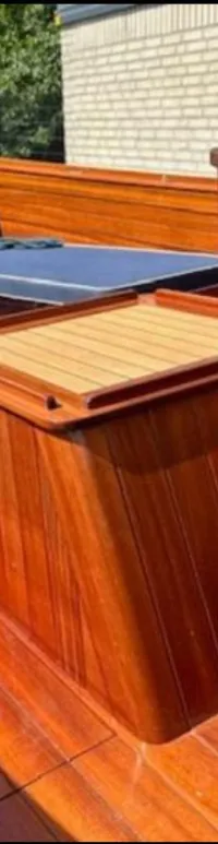 Akerboom Spiegelsloep 5.70 2002 – Mahonie & teak afwerking - Foto 4