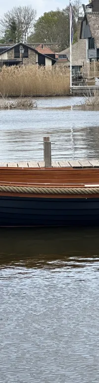 Akerboom Spiegelsloep 5.70 2002 – Mahonie & teak afwerking - Foto 10