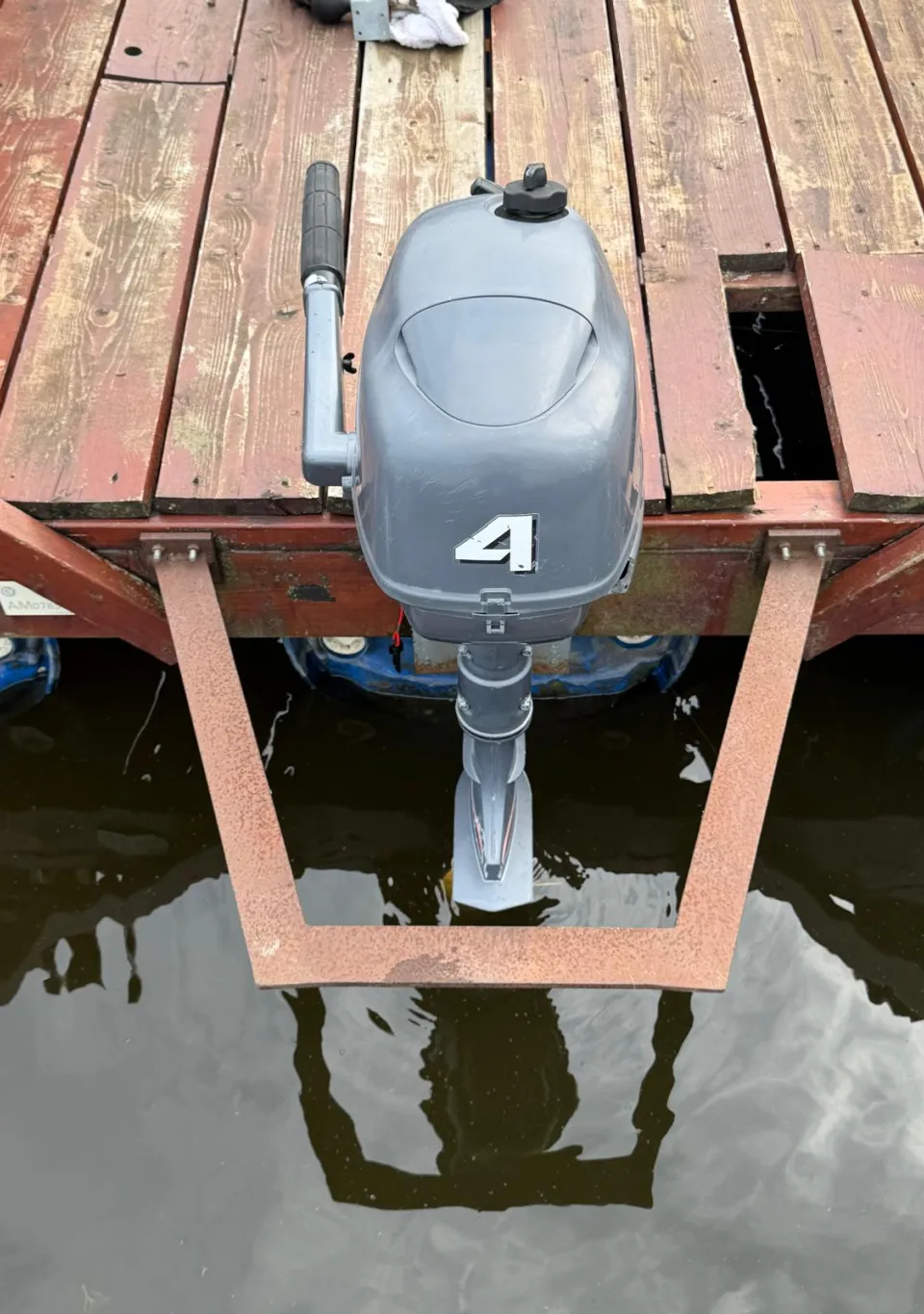 Yamaha 4 PK 2004 – kortstaart buitenboordmotor - Foto 2