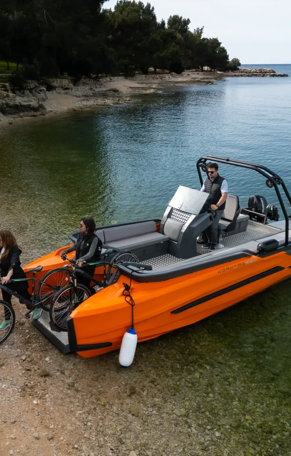 Roto Nautica Korkyra 650 Pro 2026 – werkboot met front-loading - Foto 1