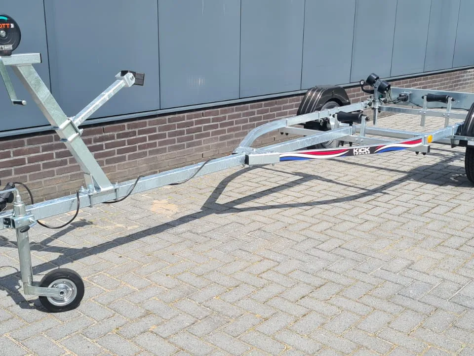 Kicktrailer KT500 4.3m 2026 – Ongeremd met 100km/u toelating - Foto 1