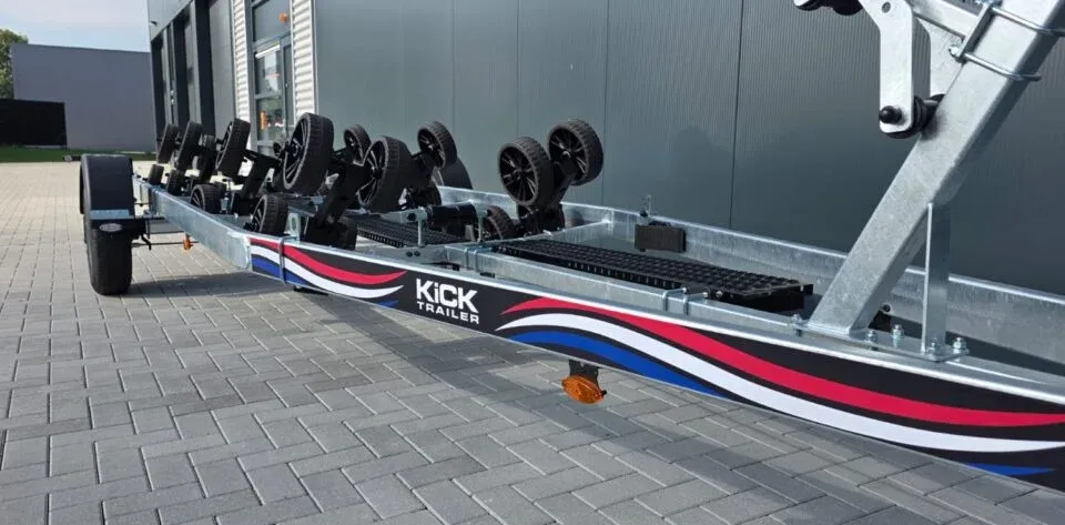 Kicktrailer KT1500 XL 2026 – Geremde multiroller LED-trailer - Foto 3