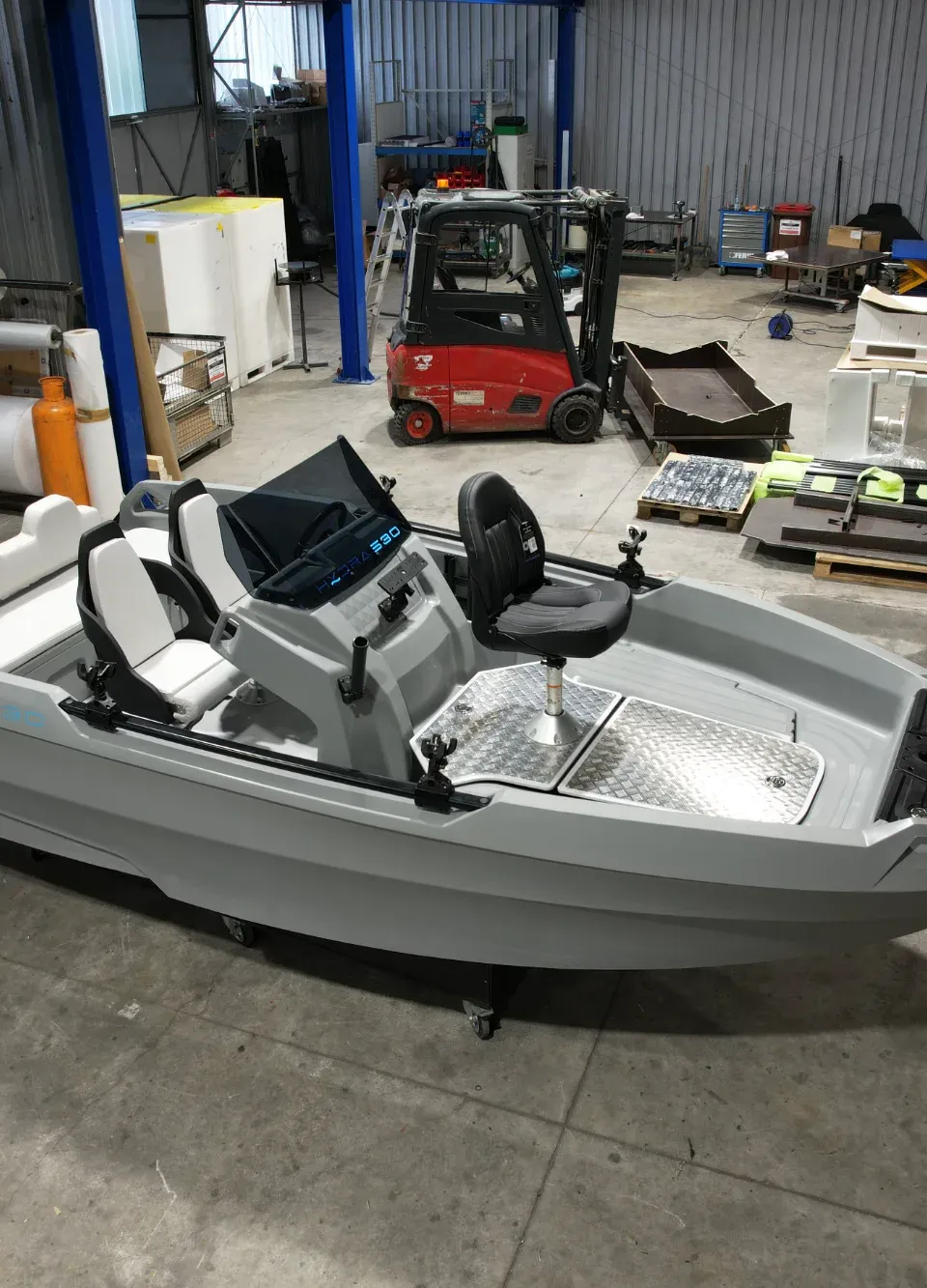 Roto Nautica Hydra 530 Fishing 2026 – Polyethyleen visboot - Foto 2