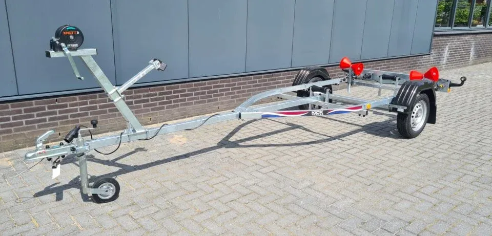 Kicktrailer KT500r 2026 – Ongeremde rubberboottrailer met 100 km/h - Foto 2