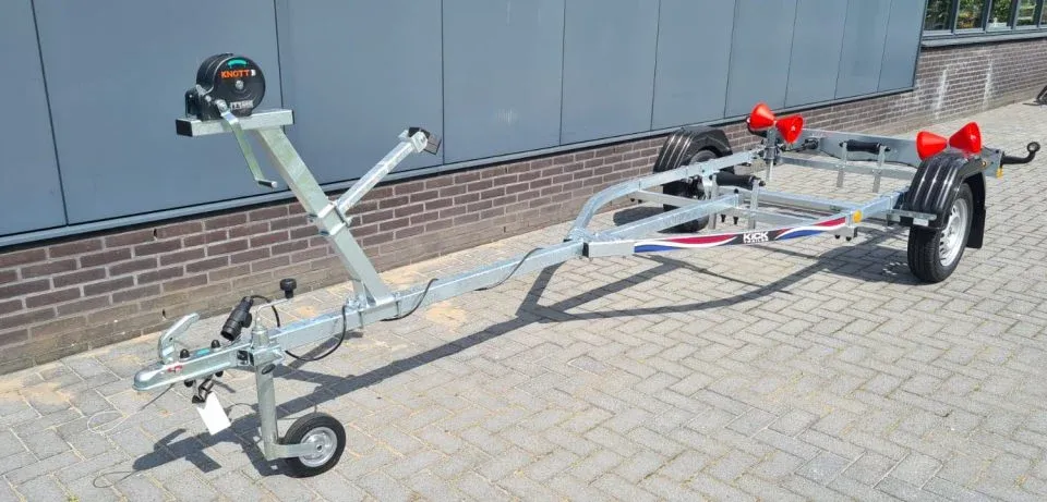 Kicktrailer KT500r 2026 – Ongeremde rubberboottrailer met 100 km/h - Foto 3