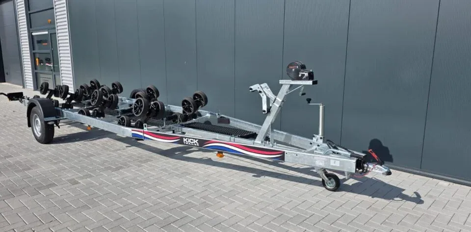 KickTrailer KT1300 XL 2026 – Geremd, 32 multirollers, tot 7m - Foto 2